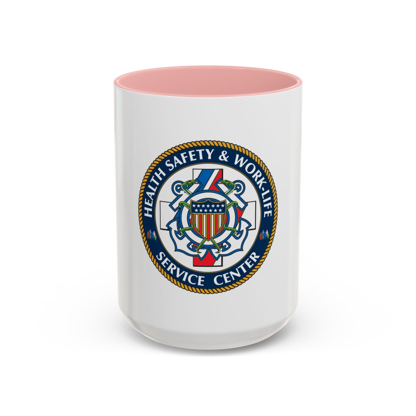 HSWL Service Center (U.S. Coast Guard) Accent Coffee Mug