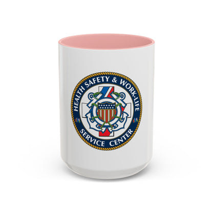 HSWL Service Center (U.S. Coast Guard) Accent Coffee Mug
