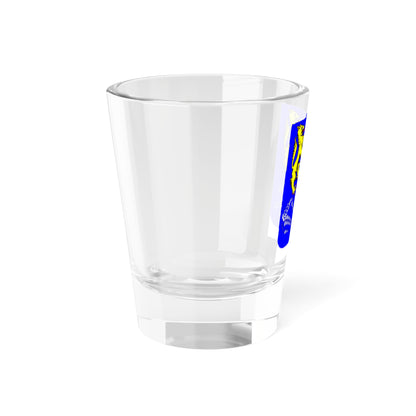 Coat of arms Leskolovo Leningrad oblast (Russia) (Coat of Arms) Shot Glass 1.5oz