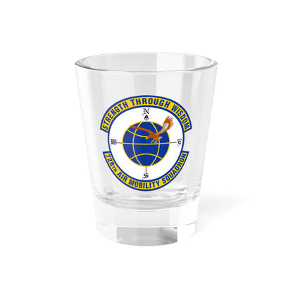 728 Air Mobility Squadron AMC (U.S. Air Force) Shot Glass 1.5oz