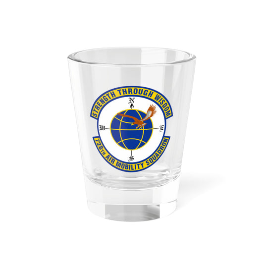 728 Air Mobility Squadron AMC (U.S. Air Force) Shot Glass 1.5oz