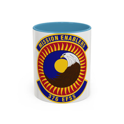 376th Expeditionary Force Support Squadron (U.S. Air Force) Accent Coffee Mug
