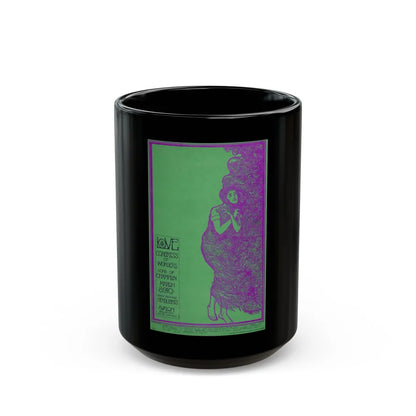 Love 1967 Poster (Music Poster) Black Coffee Mug-15oz-Go Mug Yourself