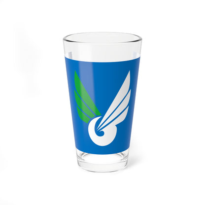 Flag of Higashikagawa Kagawa (Japan) Pint Glass 16oz