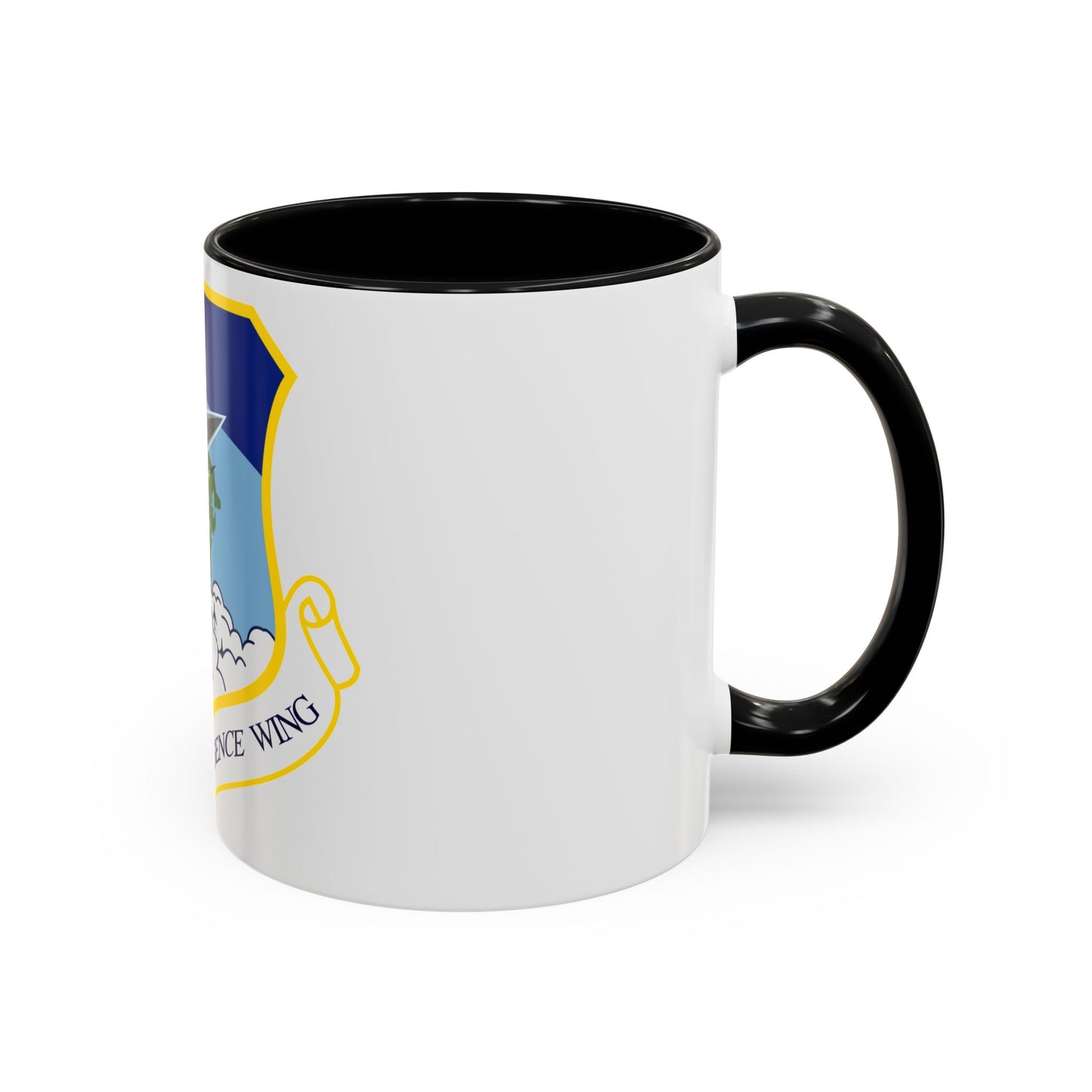 1014px 102nd Intelligence Wing emblem (U.S. Air Force) Accent Coffee Mug