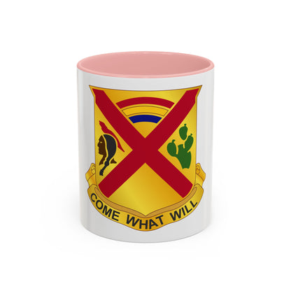 108 Cavalry Regiment (U.S. Army) Accent Coffee Mug
