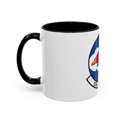 123 Fighter Squadron (U.S. Air Force) Accent Coffee Mug