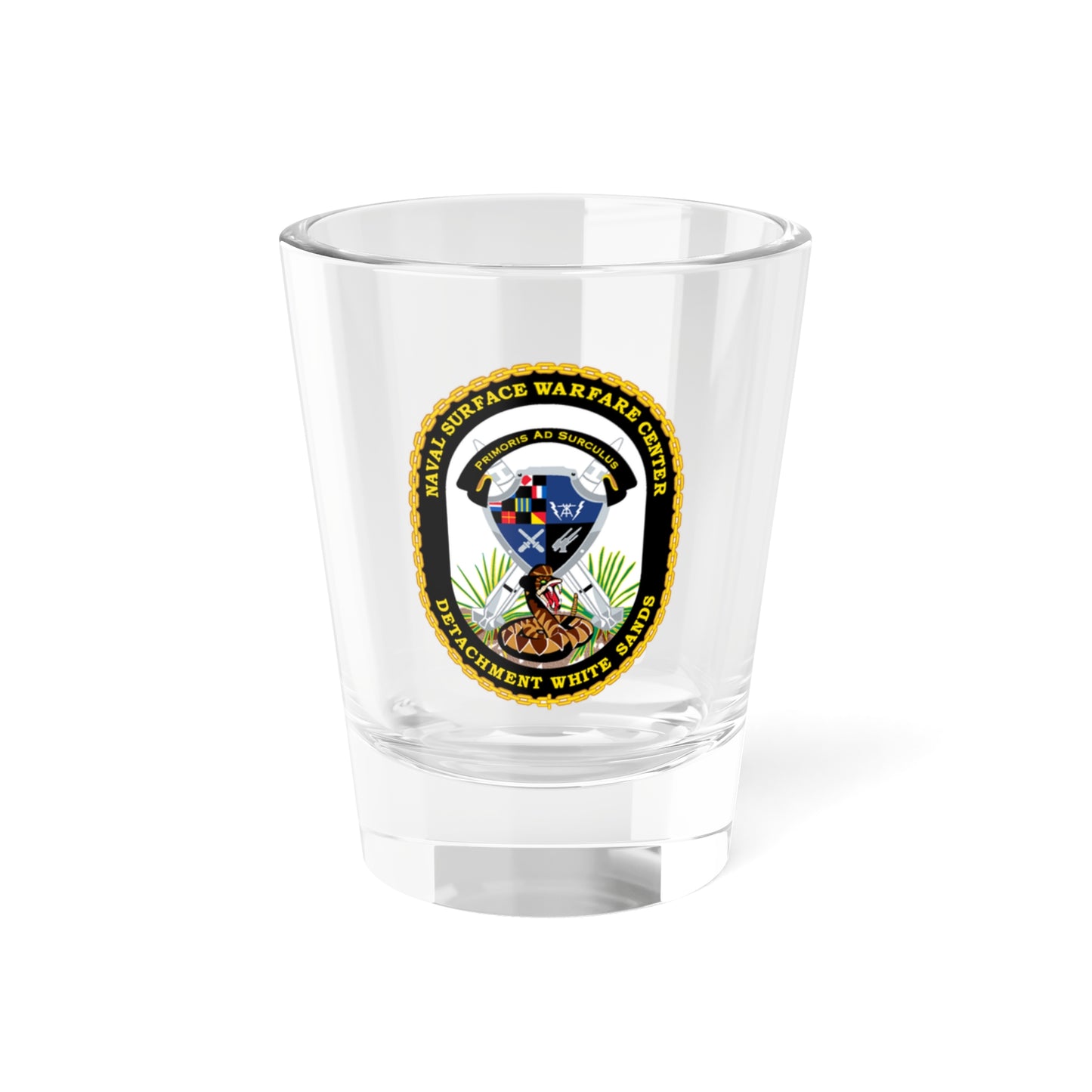 Verre à liqueur NSWC Detach White Sands (US Navy) 1,5 oz