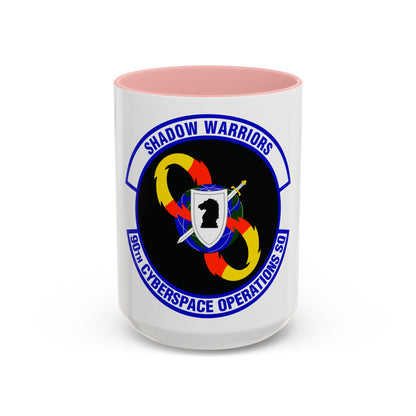 90 Cyberspace Operations Squadron ACC (U.S. Air Force) Accent Coffee Mug