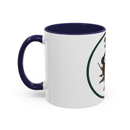 52 Airlift Squadron AMC (U.S. Air Force) Accent Coffee Mug