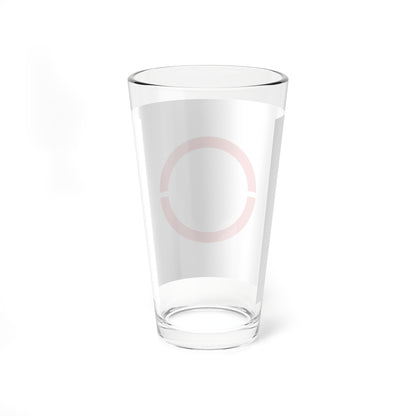 Flag of Okaya Nagano (Japan) Pint Glass 16oz