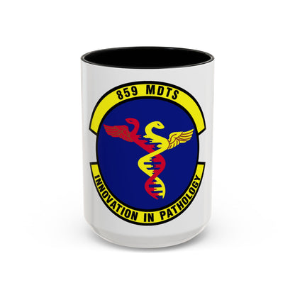 859th Diagnostics and Therapeutics Squadron (U.S. Air Force) Accent Coffee Mug