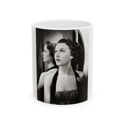 Fay Wray #212 (Vintage Female Icon) White Coffee Mug-11oz-Go Mug Yourself