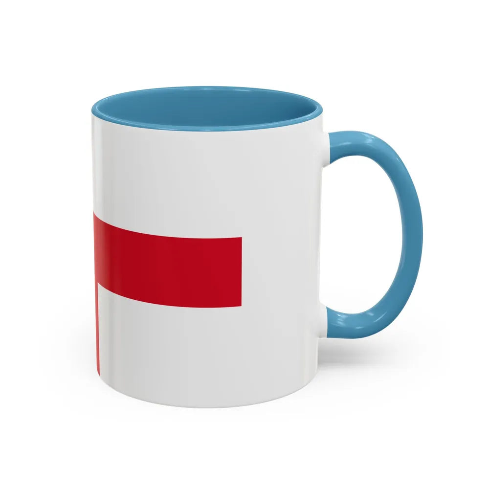 Flag of Kirkop Malta - Accent Coffee Mug-Go Mug Yourself