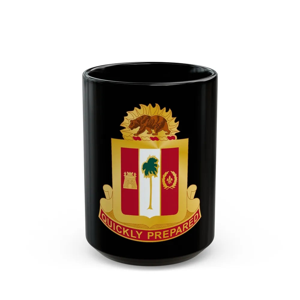 271st Antiaircraft Artillery Gun Battalion (U.S. Army) Black Coffee Mug-15oz-Go Mug Yourself