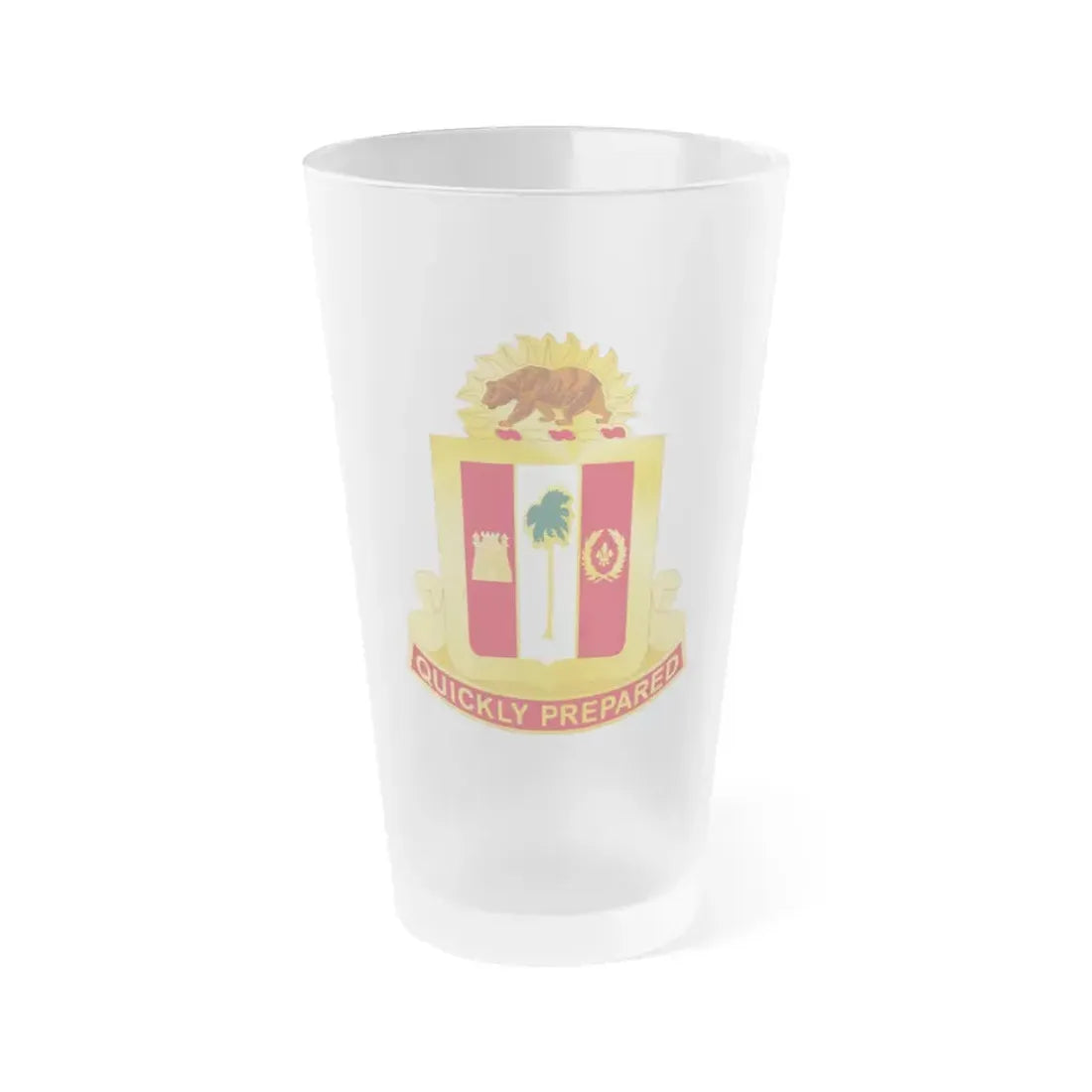 271st Antiaircraft Artillery Gun Battalion (U.S. Army) Frosted Pint Glass 16oz Default Title - Go Mug Yourself
