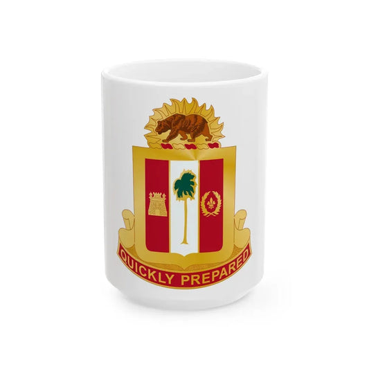 271st Antiaircraft Artillery Gun Battalion (U.S. Army) White Coffee Mug 15oz - Go Mug Yourself
