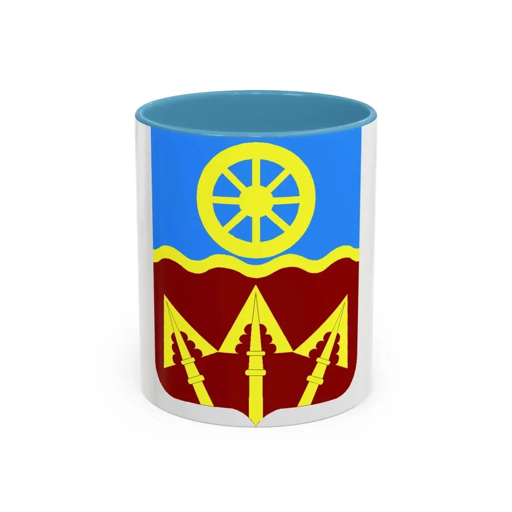 272 Transportation Battalion 2 (U.S. Army) Accent Coffee Mug 11oz Light Blue - Go Mug Yourself