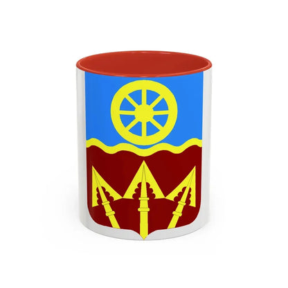 272 Transportation Battalion 2 (U.S. Army) Accent Coffee Mug 11oz Red - Go Mug Yourself