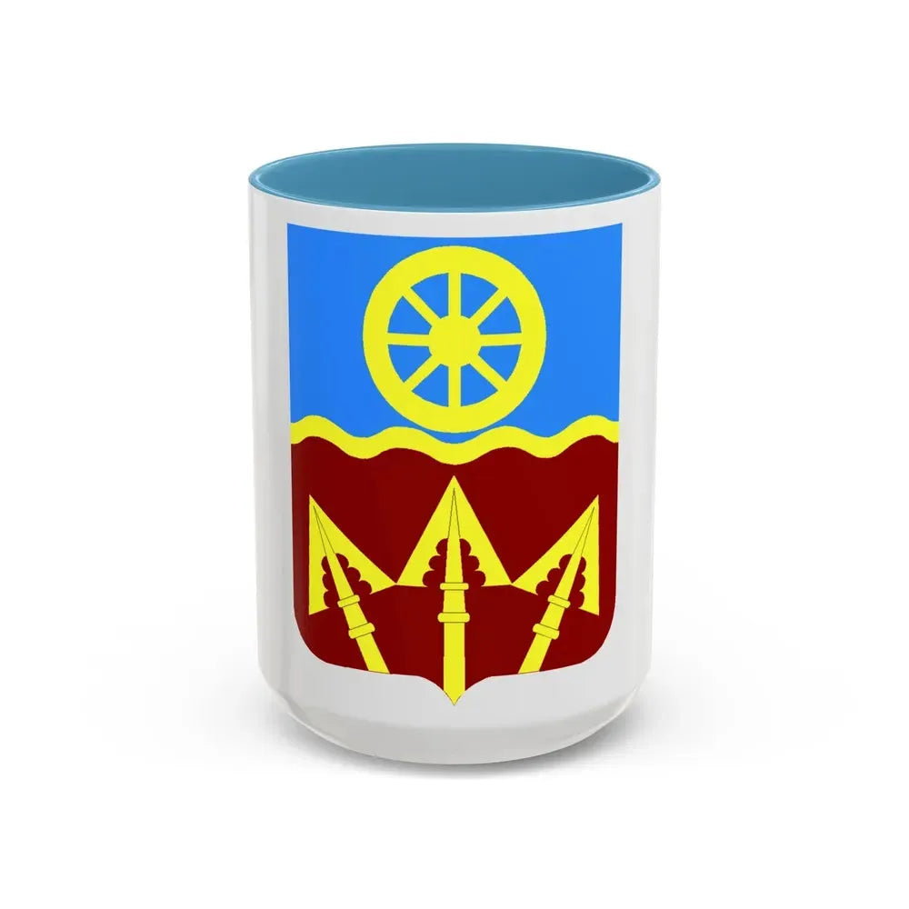 272 Transportation Battalion 2 (U.S. Army) Accent Coffee Mug 15oz Light Blue - Go Mug Yourself