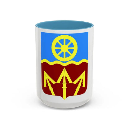 272 Transportation Battalion 2 (U.S. Army) Accent Coffee Mug 15oz Light Blue - Go Mug Yourself