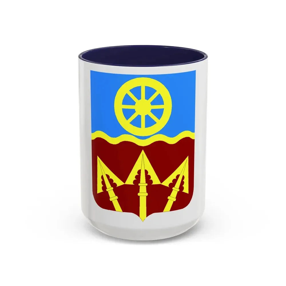 272 Transportation Battalion 2 (U.S. Army) Accent Coffee Mug 15oz Navy - Go Mug Yourself