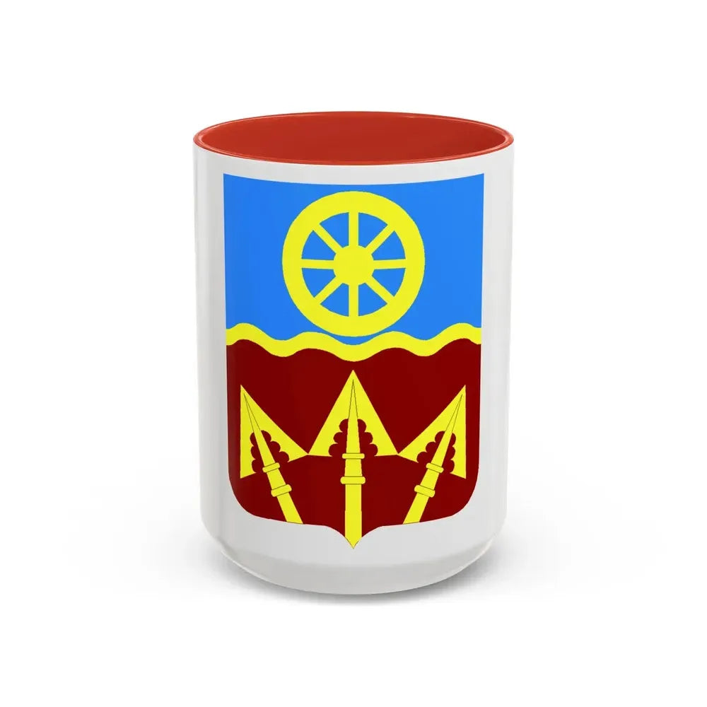 272 Transportation Battalion 2 (U.S. Army) Accent Coffee Mug 15oz Red - Go Mug Yourself