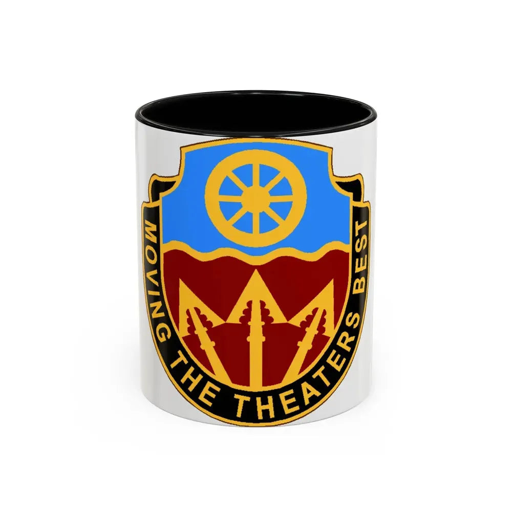 272 Transportation Battalion (U.S. Army) Accent Coffee Mug 11oz Black - Go Mug Yourself