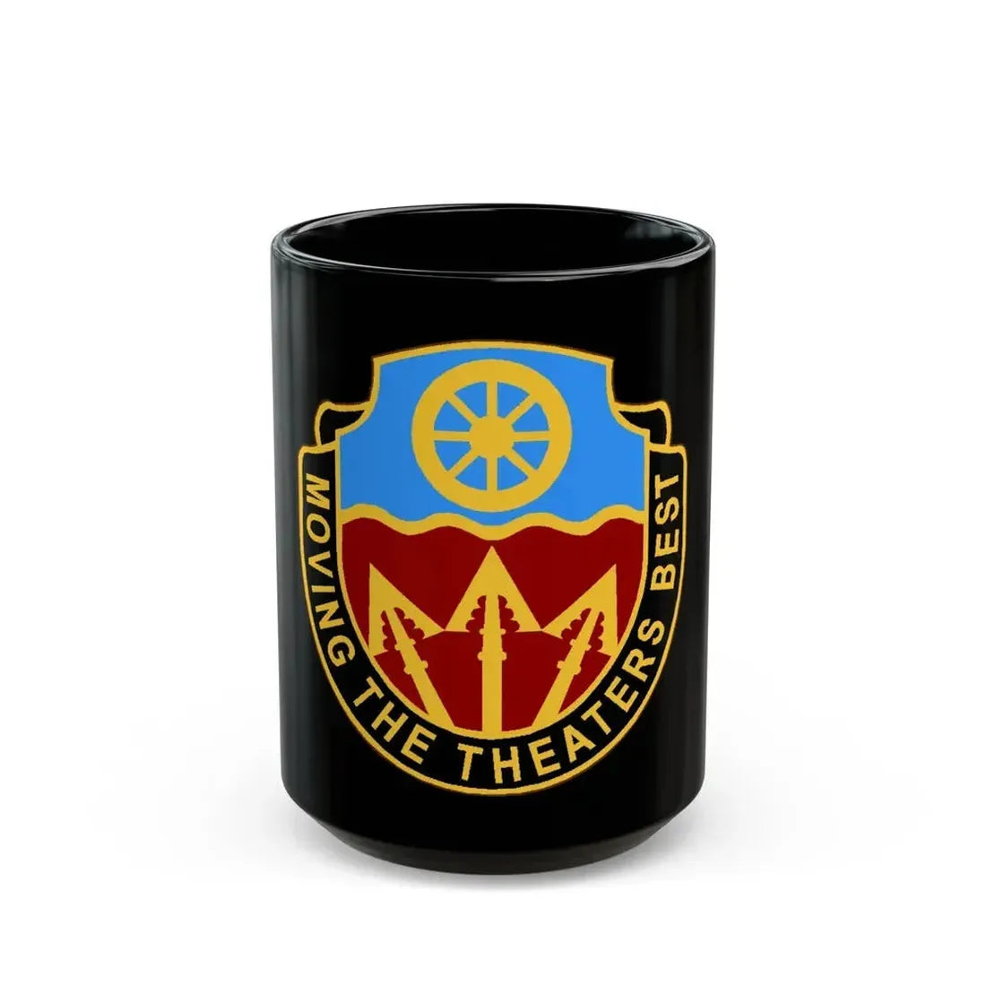 272 Transportation Battalion (U.S. Army) Black Coffee Mug 15oz - Go Mug Yourself
