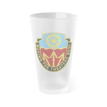 272 Transportation Battalion (U.S. Army) Frosted Pint Glass 16oz Default Title - Go Mug Yourself