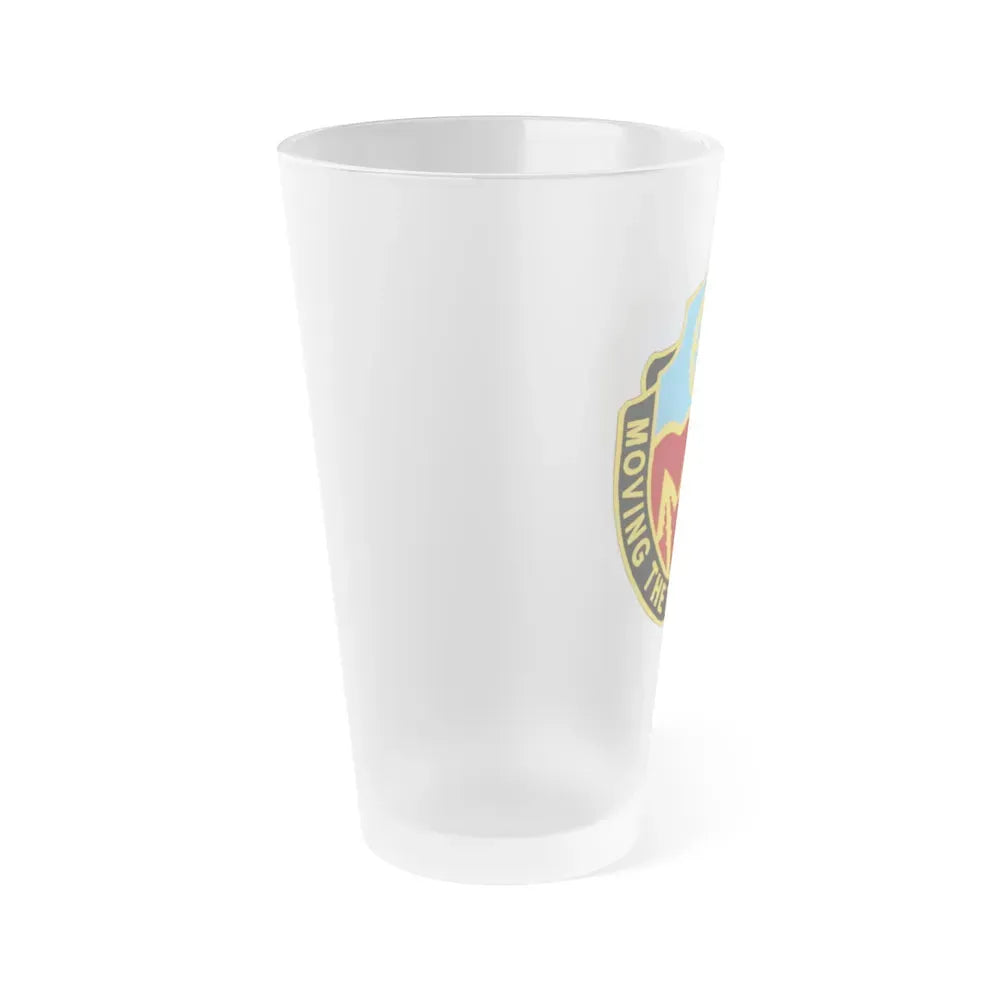 272 Transportation Battalion (U.S. Army) Frosted Pint Glass 16oz - Go Mug Yourself