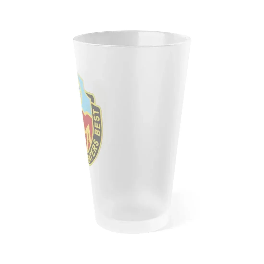 272 Transportation Battalion (U.S. Army) Frosted Pint Glass 16oz - Go Mug Yourself