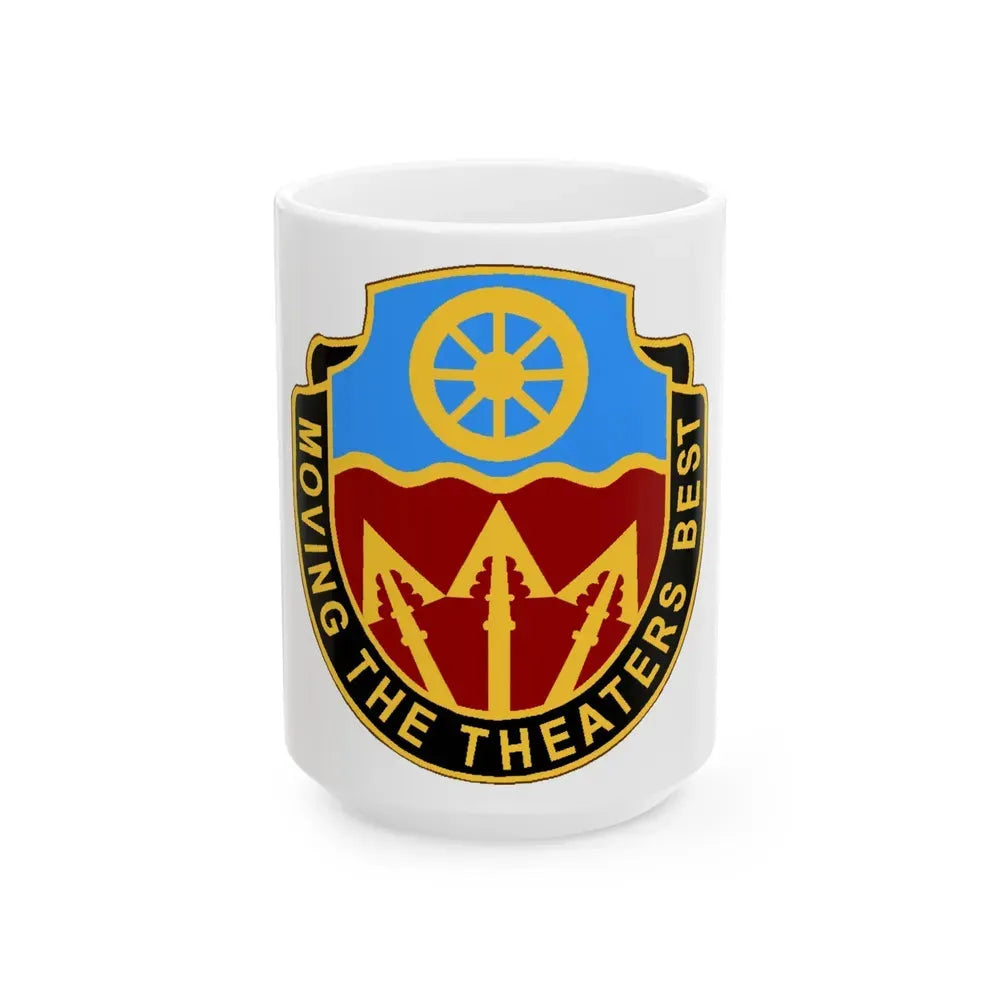 272 Transportation Battalion (U.S. Army) White Coffee Mug 15oz - Go Mug Yourself