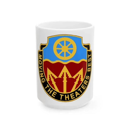 272 Transportation Battalion (U.S. Army) White Coffee Mug 15oz - Go Mug Yourself