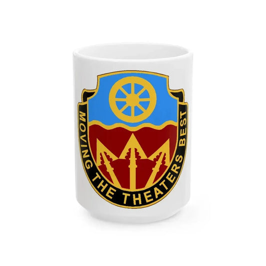 272 Transportation Battalion (U.S. Army) White Coffee Mug 15oz - Go Mug Yourself
