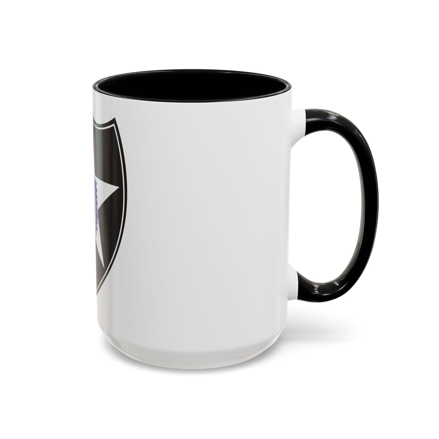 2nd Infantry Division (U.S. Army) Accent Coffee Mug