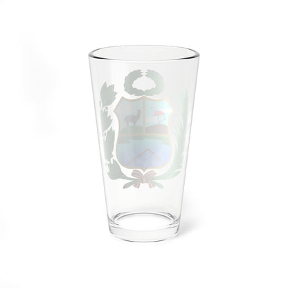 Escudo Salinas Huito (Peru) (Coat of Arms) Pint Glass 16oz