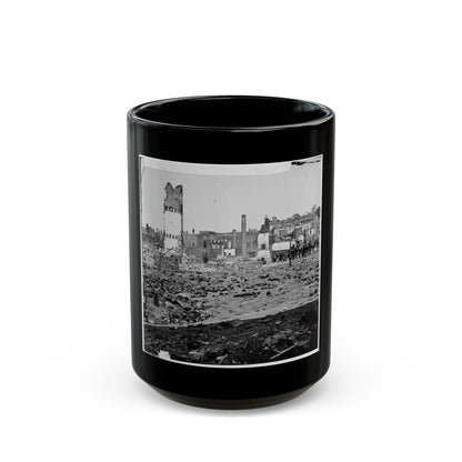 Richmond, Va. Grounds Of The Ruined Arsenal With Scattered Shot And Shell (U.S. Civil War) Black Coffee Mug