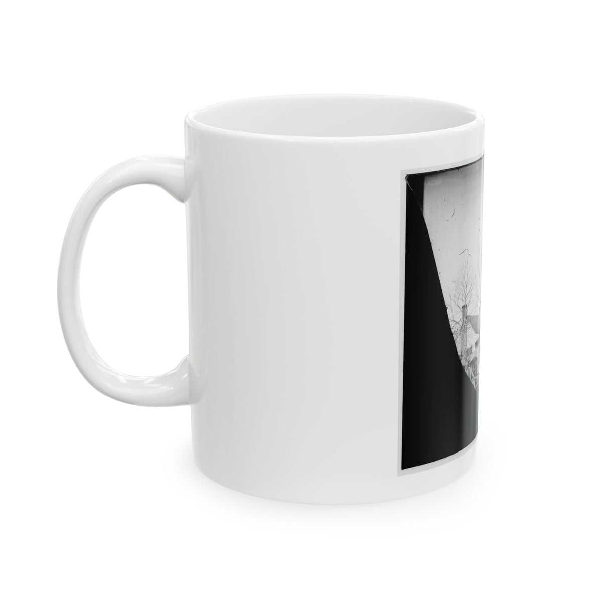 Unknown Location. Wagons And Camera Of Sam A. Cooley, U.S. Photographer, Department Of The South (U.S. Civil War) White Coffee Mug