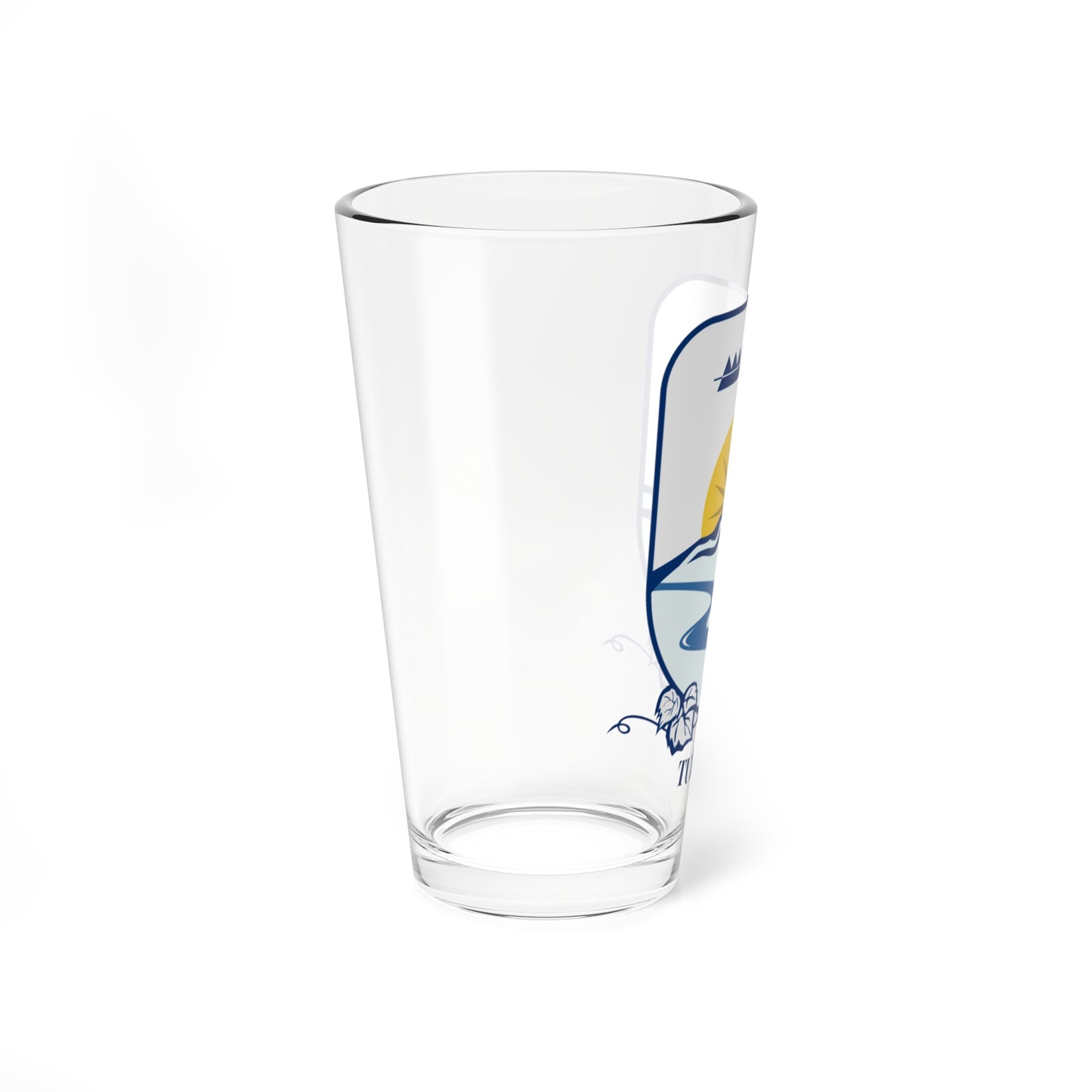 Coat of arms of Tuzi (Montenegro) (Coat of Arms) Pint Glass 16oz