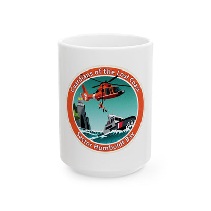 USCG Sector Humboldt Bay (U.S. Coast Guard) White Coffee Mug