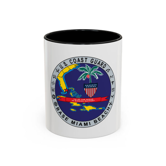 Base Miami Beach (U.S. Coast Guard) Accent Coffee Mug