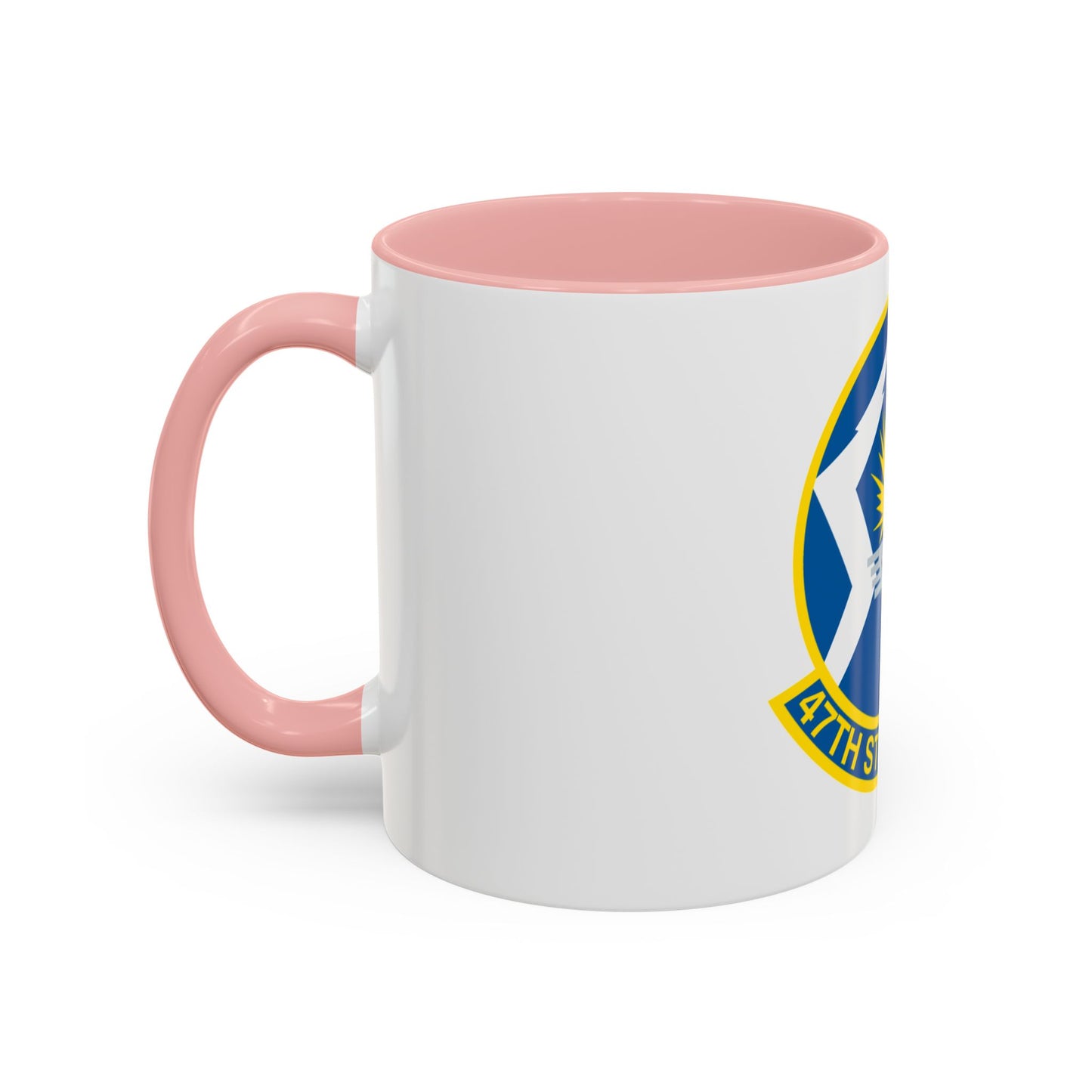 47th Student Sq (U.S. Air Force) Accent Coffee Mug