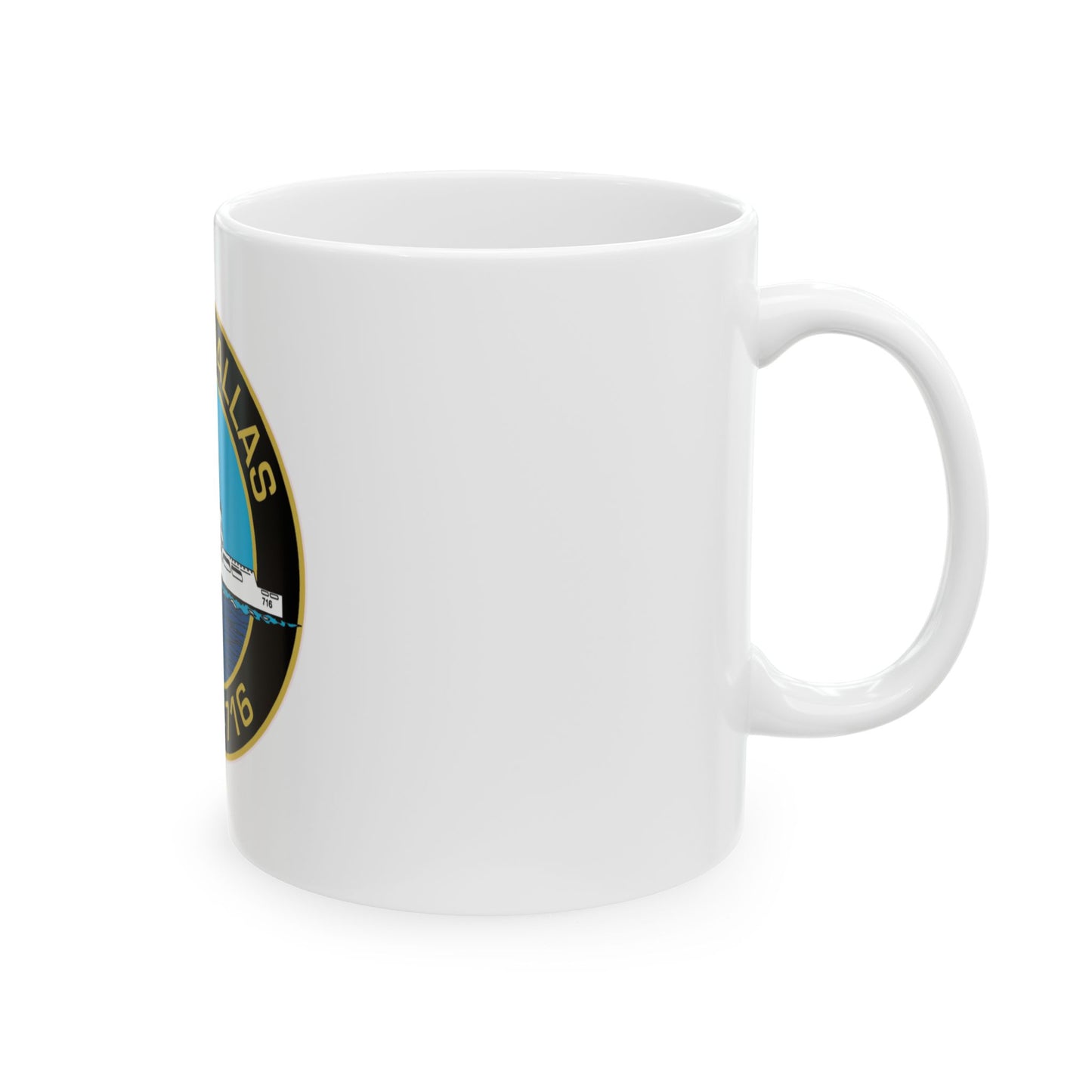 USCGC Dallas WHEC 716 2 (U.S. Coast Guard) White Coffee Mug