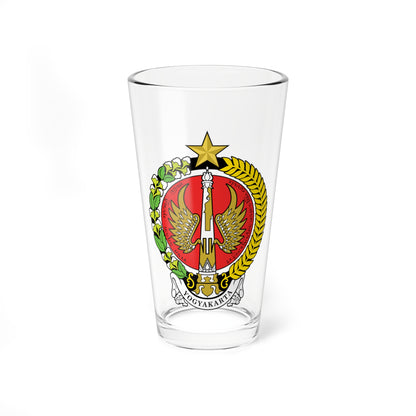 Coat of arms of Yogyakarta (Indonesia) (Coat of Arms) Pint Glass 16oz