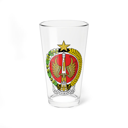Coat of arms of Yogyakarta (Indonesia) (Coat of Arms) Pint Glass 16oz