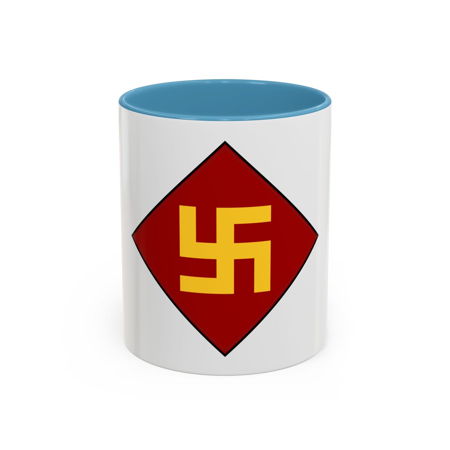 Patch of the 45th Infantry Division 19241939 (U.S. Army) Accent Coffee Mug