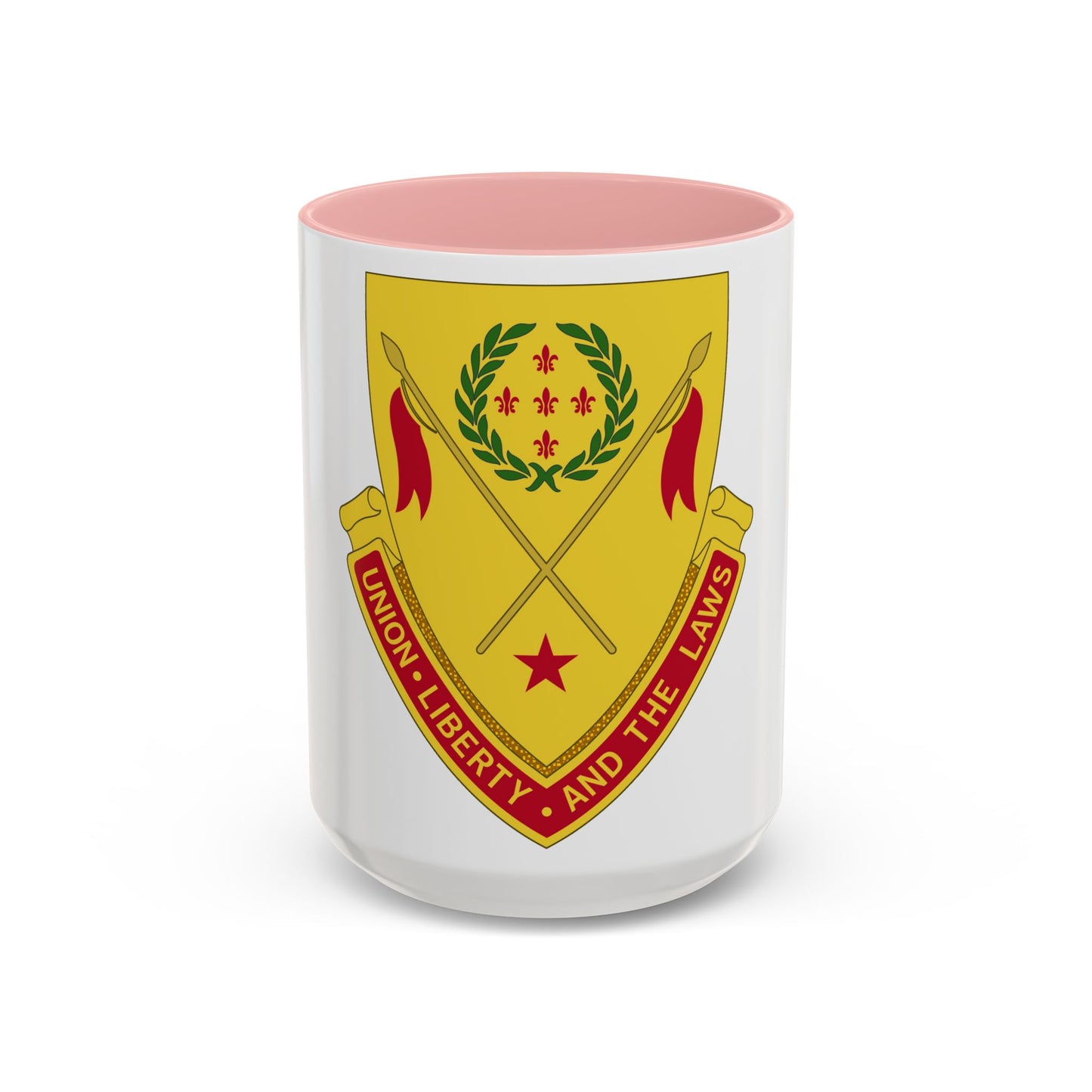 180th Field Artillery Battalion (U.S. Army) Accent Coffee Mug