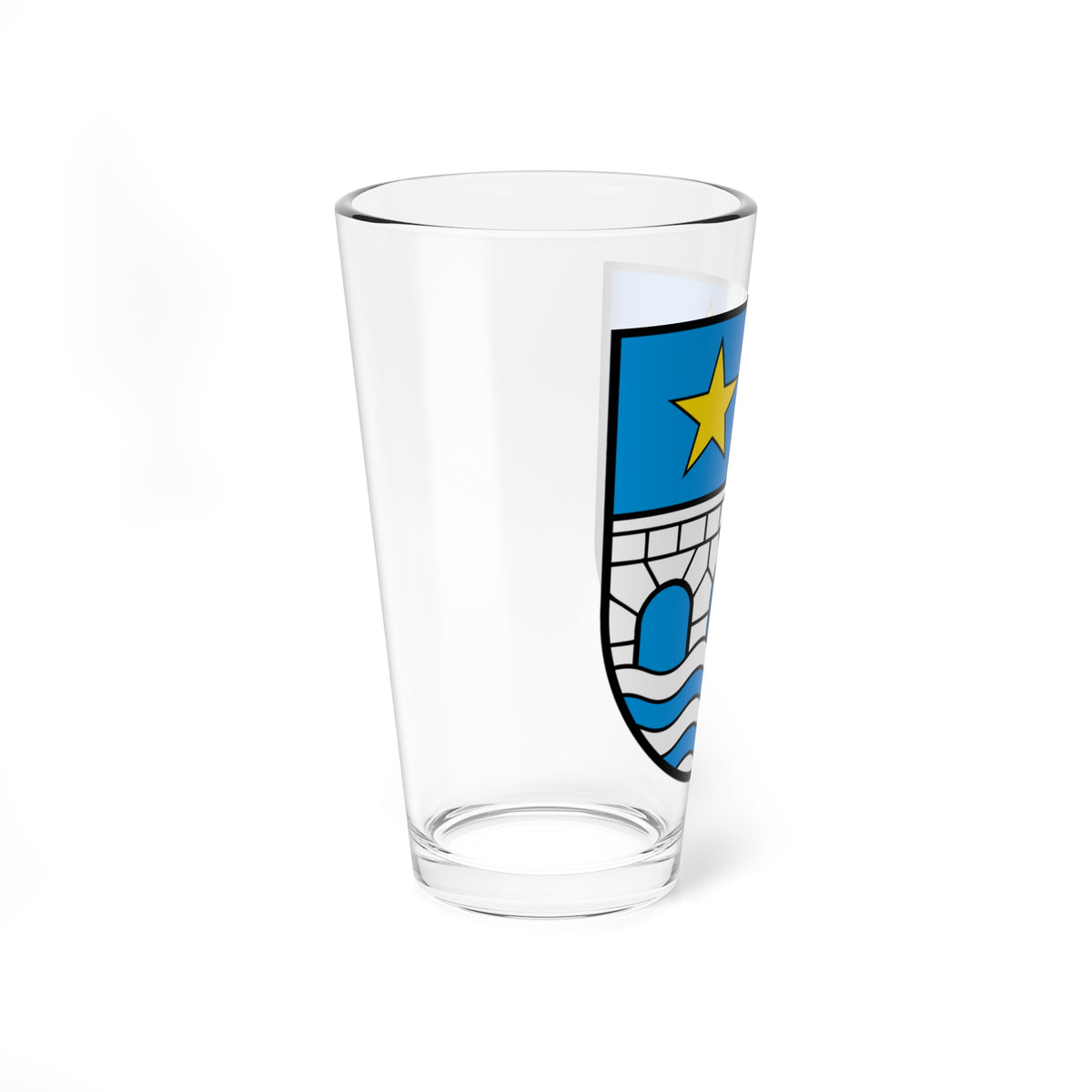 Wappen Muhen AG (Switzerland) (Coat of Arms) Pint Glass 16oz