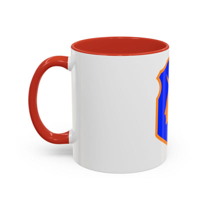 98th Infantry Division (U.S. Army) Accent Coffee Mug